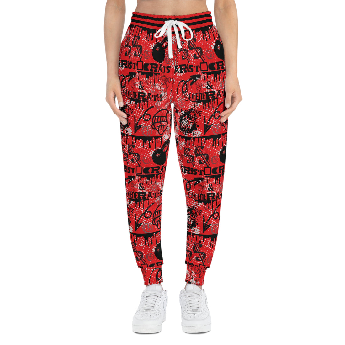 Red Polar Graphic Unisex Joggers