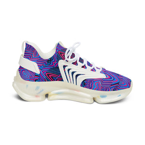 Hot Pink Sonic OTT Women's Mesh Knit Sneakers