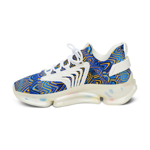 Yellow Sonic OTT Women's Mesh Knit Sneakers