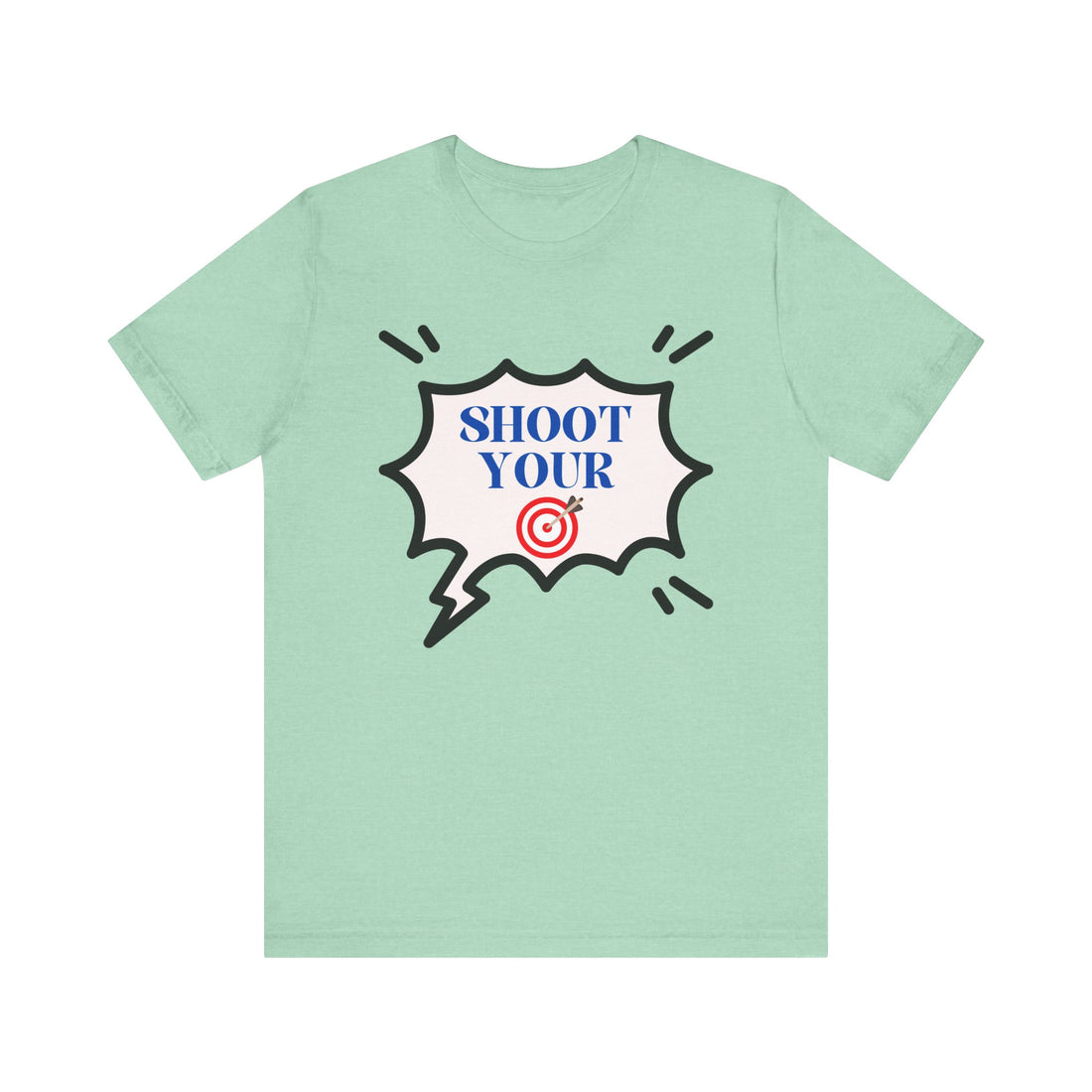 Unisex Statement Typography Jersey Tee