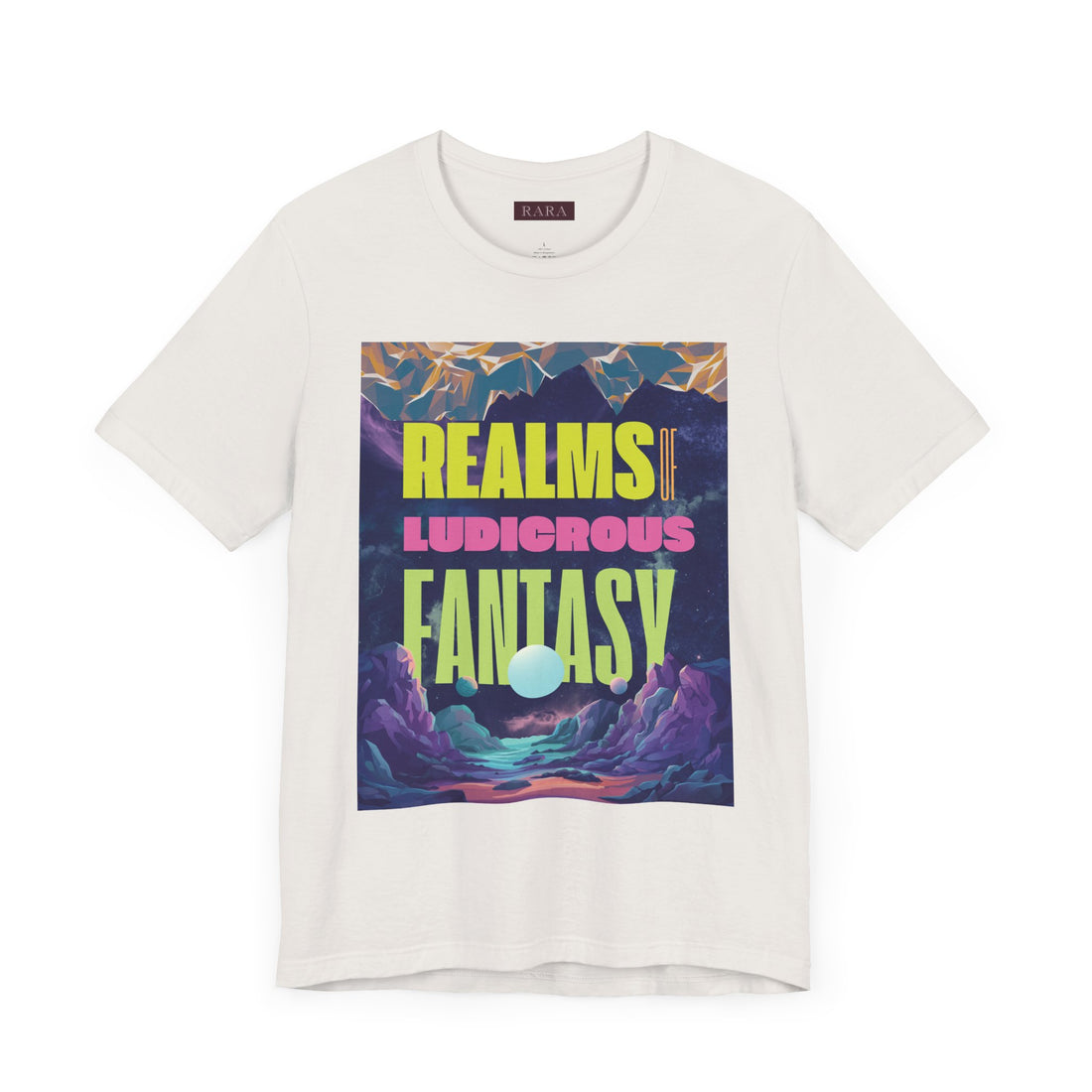 Fantasy Typography Unisex Jersey Tee