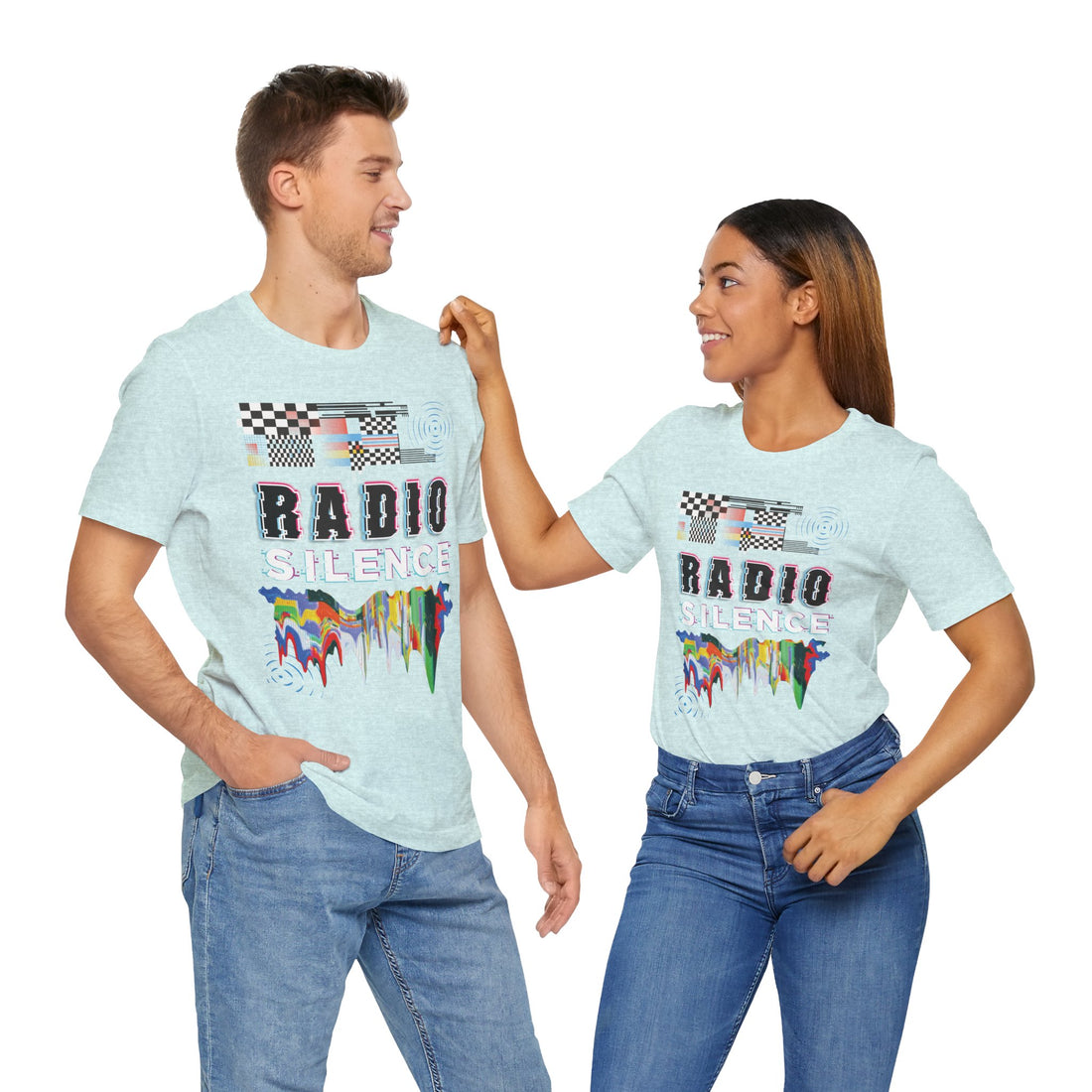 Radio Silence Typography Unisex Jersey Tee