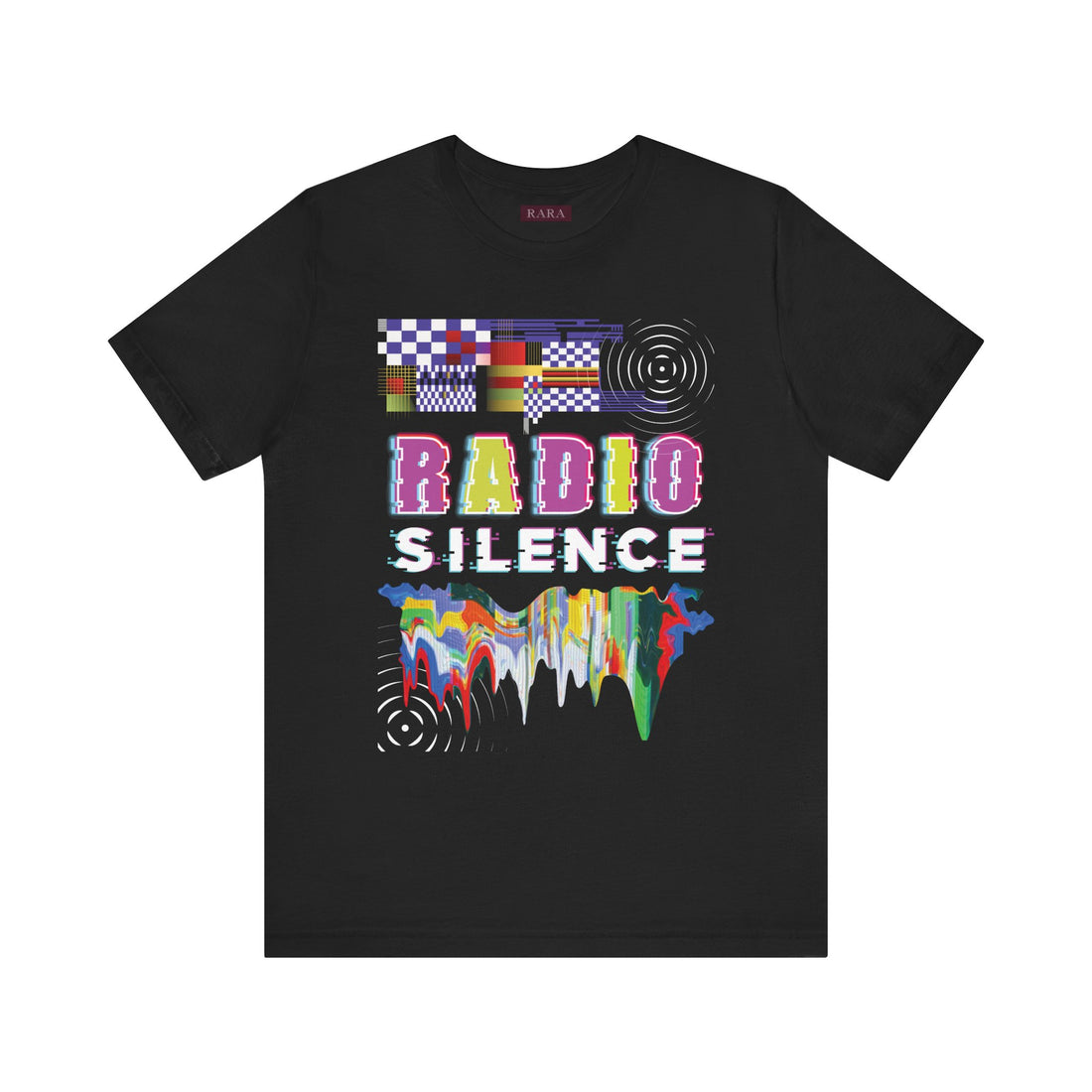 Radio Silence Typography Unisex Jersey Tee