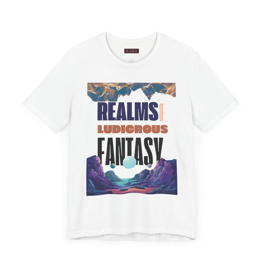 Fantasy Typography Unisex Jersey Tee