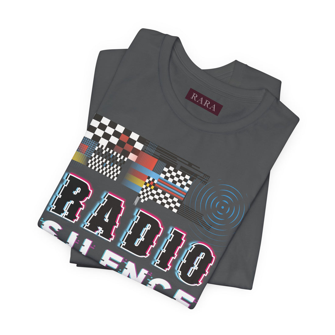 Radio Silence Typography Unisex Jersey Tee