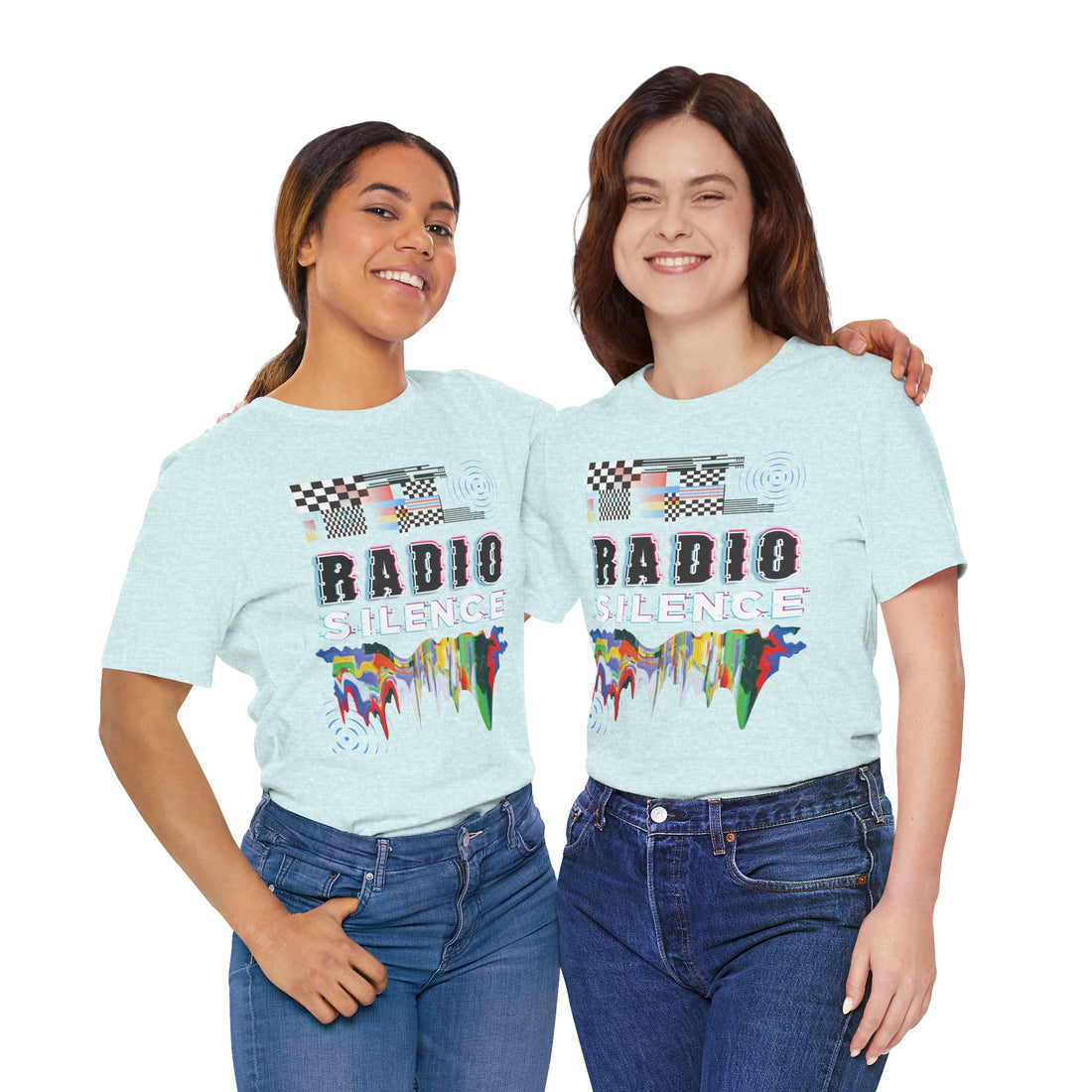 Radio Silence Typography Unisex Jersey Tee