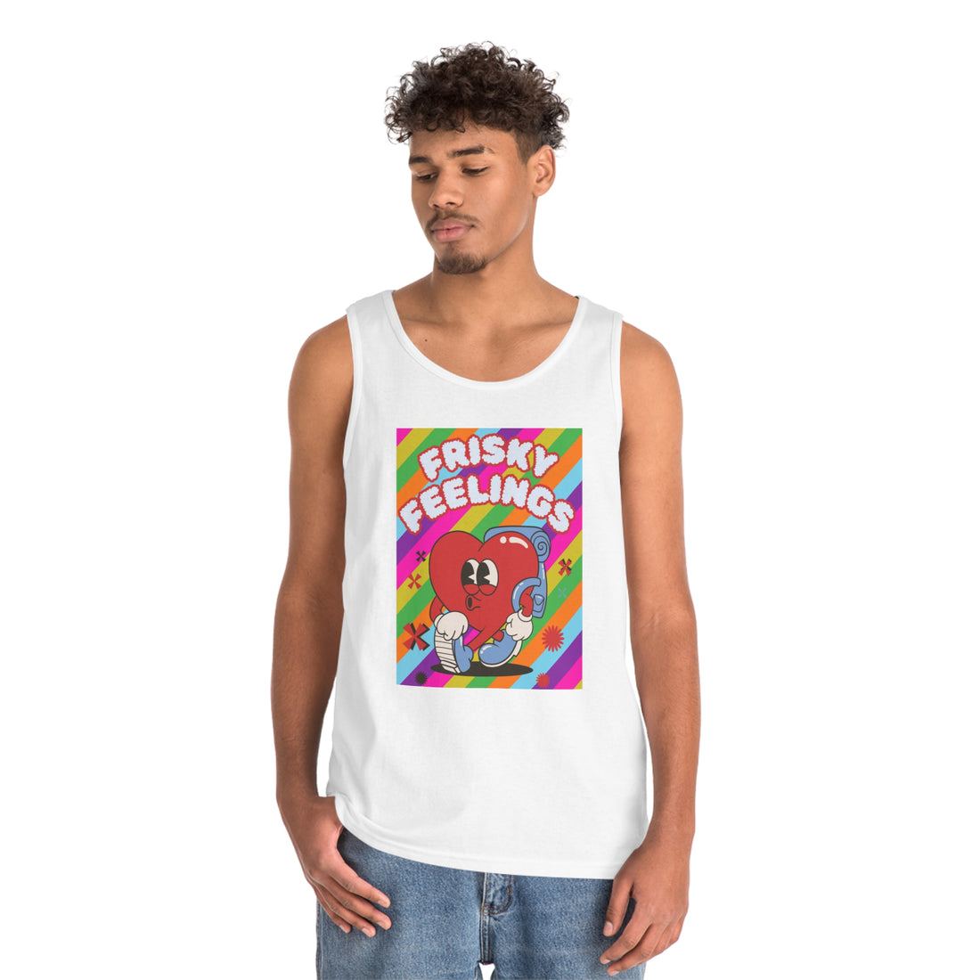 Frisky Feelings Unisex Tank Top