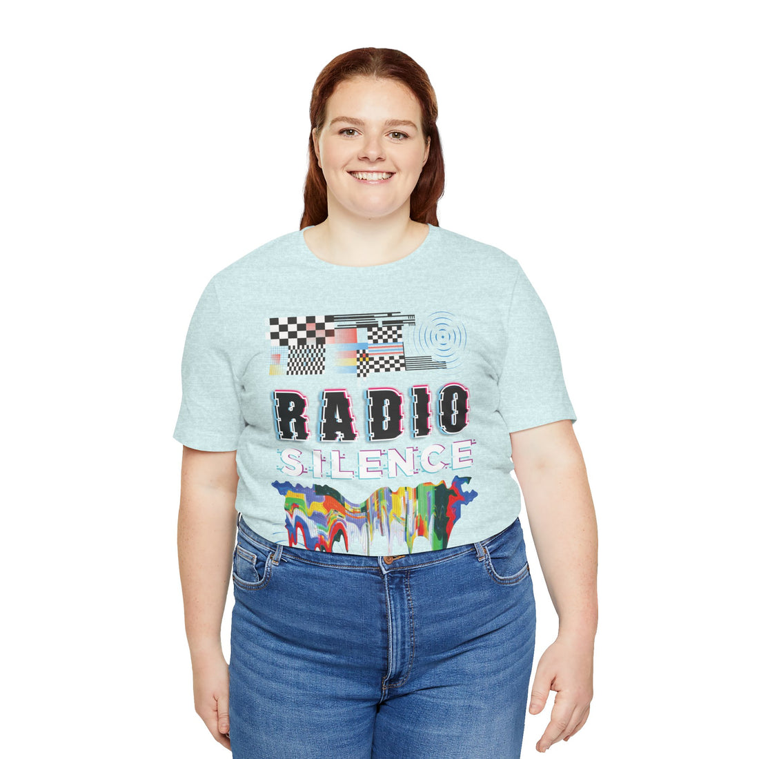 Radio Silence Typography Unisex Jersey Tee