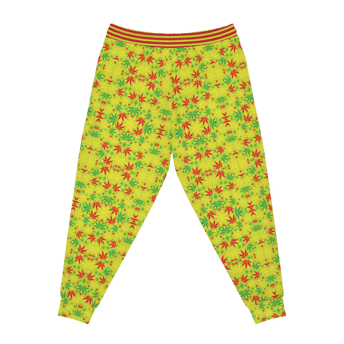 Lime Tropical Rasta toned Unisex Joggers