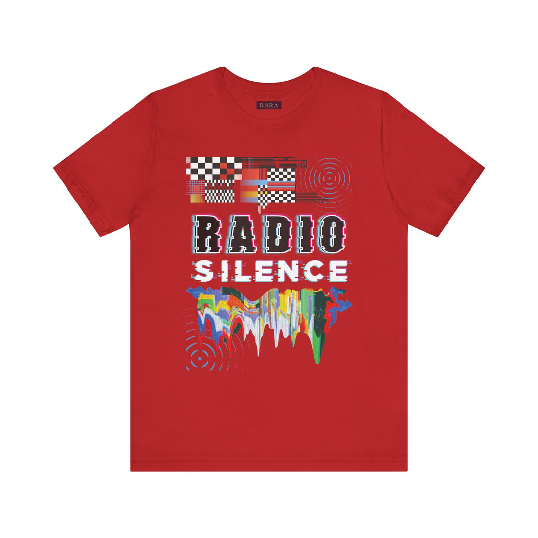 Radio Silence Typography Unisex Jersey Tee