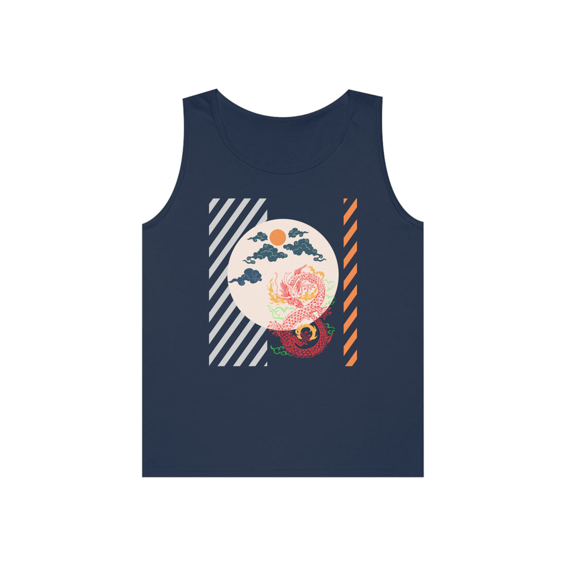 Oriental Dragon Unisex Tank Top