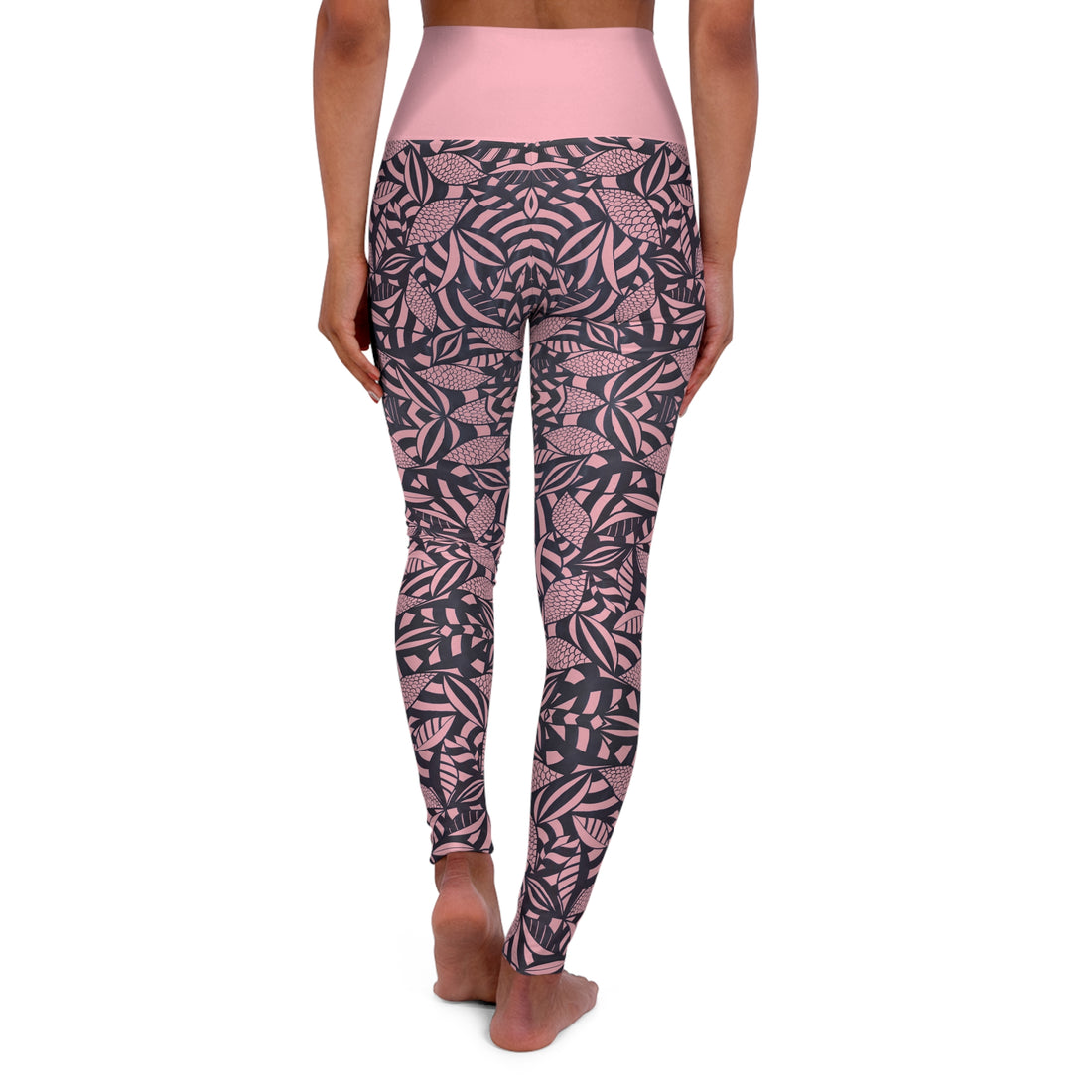 Blush Tropical Minimalist Racerback Sportsbra & Yoga Legging Bundle