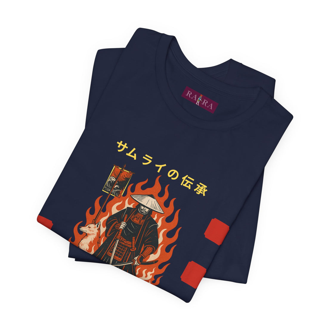 "Way of the Warrior” Samurai Tradition Cotton Tee For Men