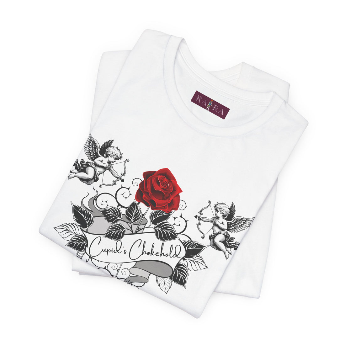 Cupid’s Chokehold Women's Cotton Graphic Typography Tee
