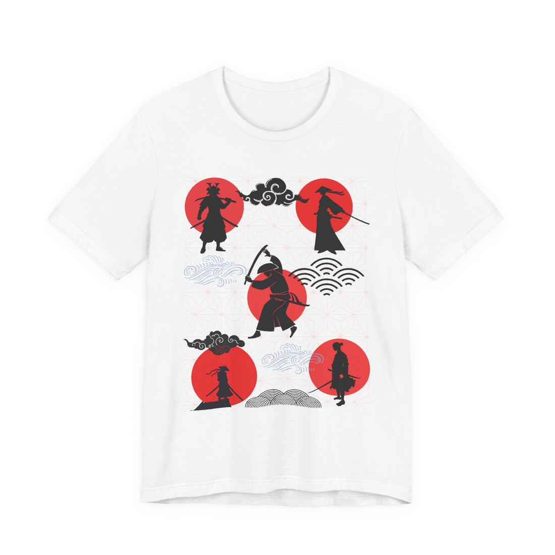 Shadow Samurai Imperial Warriors Graphic Unisex Cotton T-Shirt