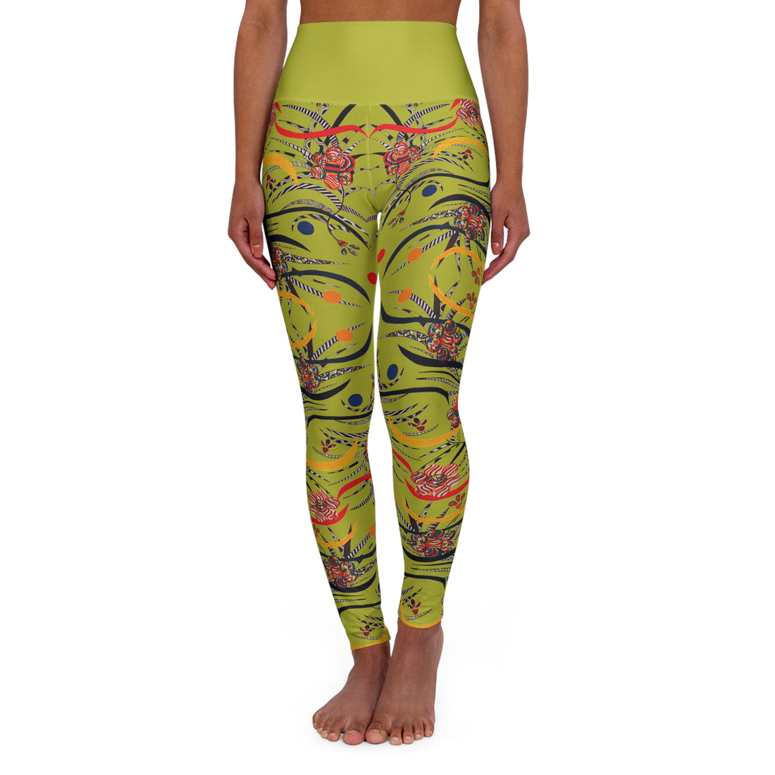 Olive Glow Wilderness Sports Bra & Yoga Legging Bundle