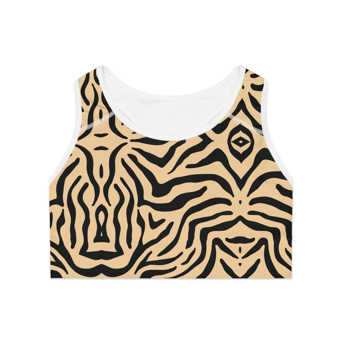 Tuscan Tiger Stripes Sports Bra & Yoga Leggings Bundle