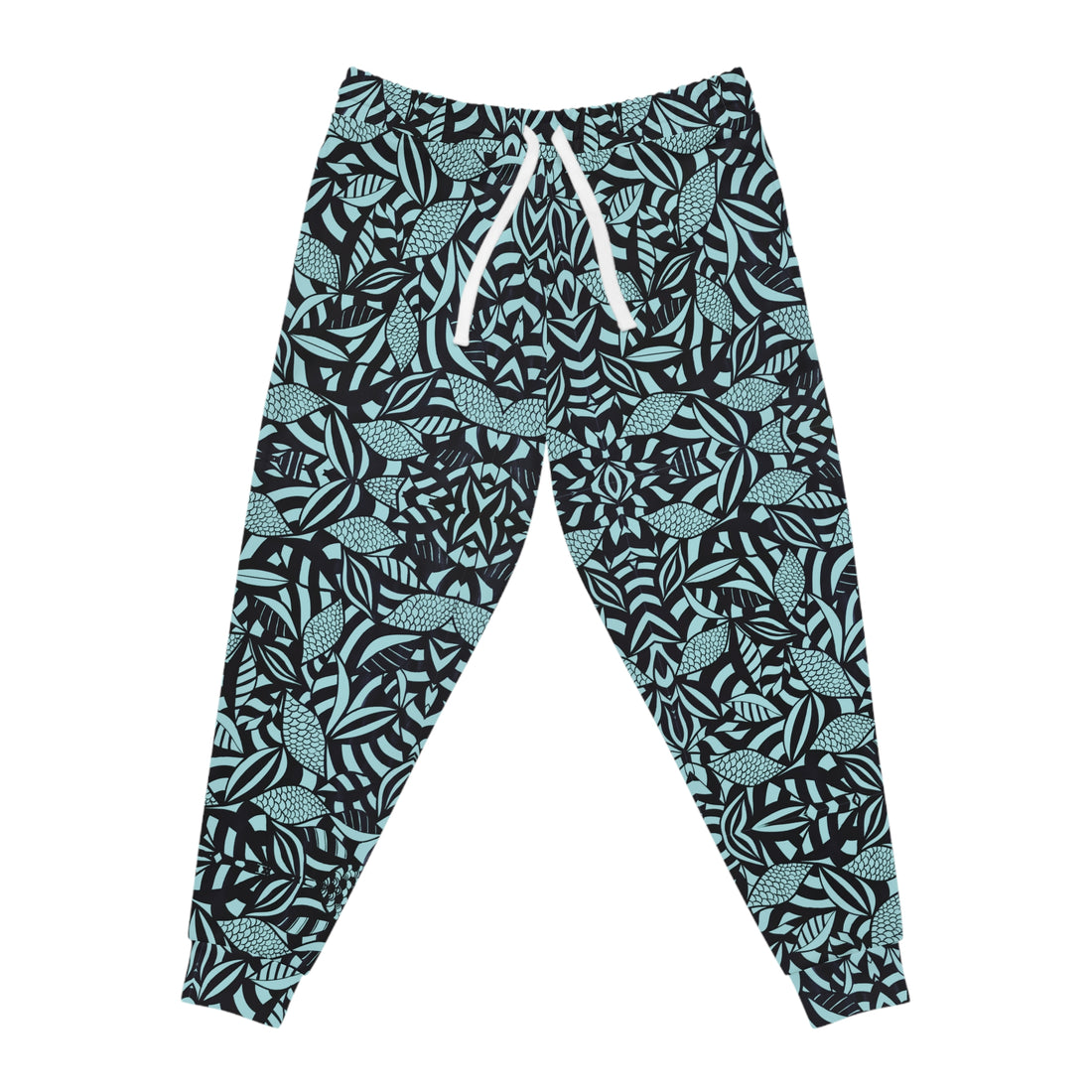 Icy Blue Tropical Minimalist Unisex Joggers