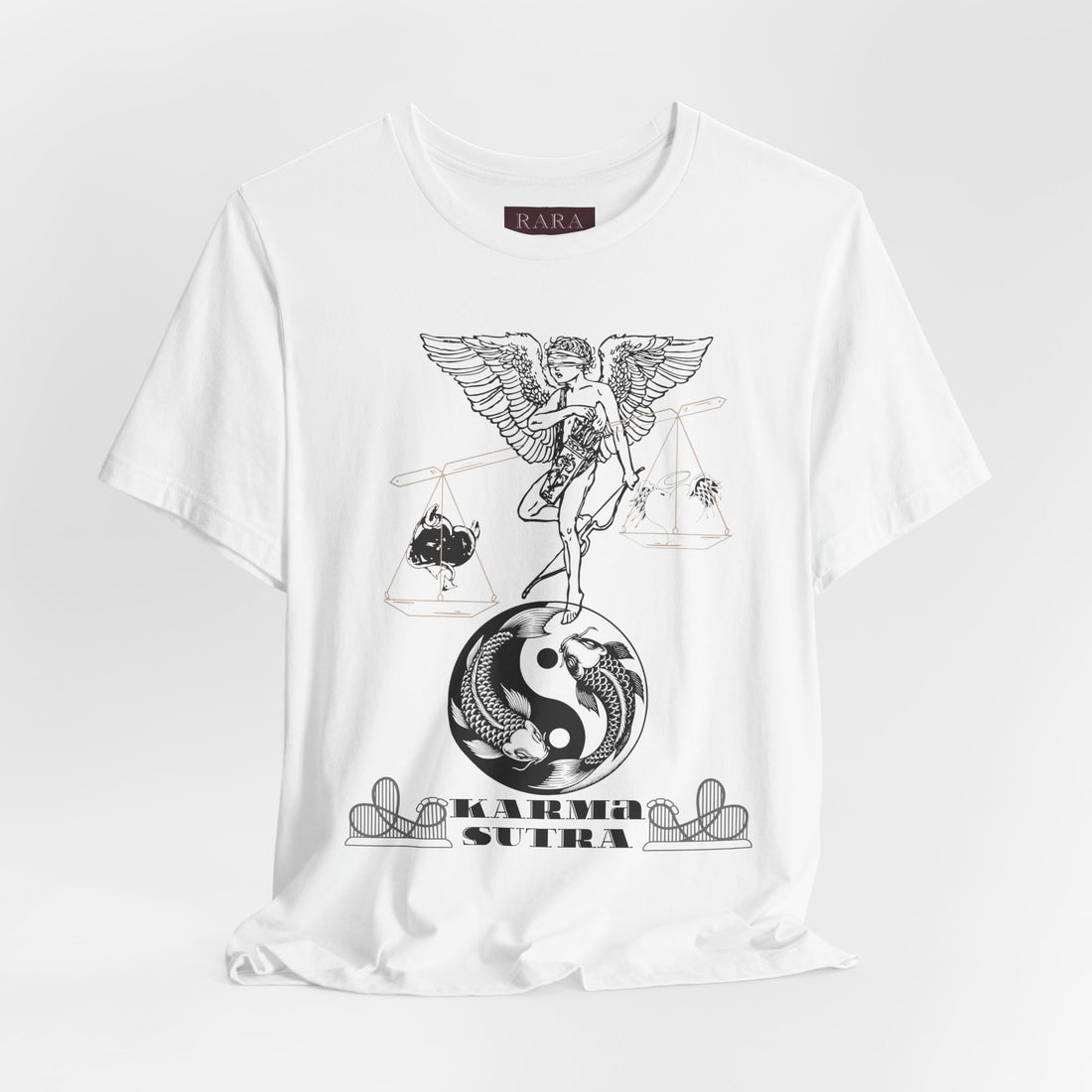 Karma Sutra Statement Graphic Unisex Cotton Tee
