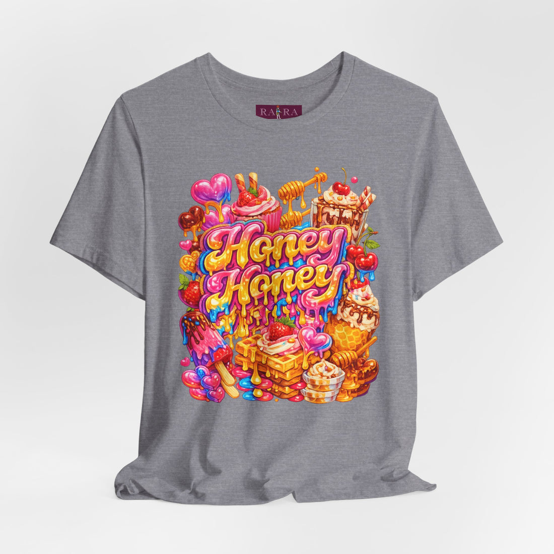 Honey Drip – The Sugar Siren Graphic Typography Women's Cotton Tee