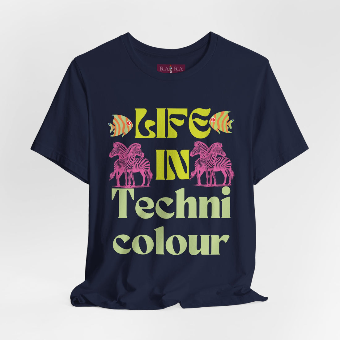 Life In Techni colour Unisex Cotton Tee
