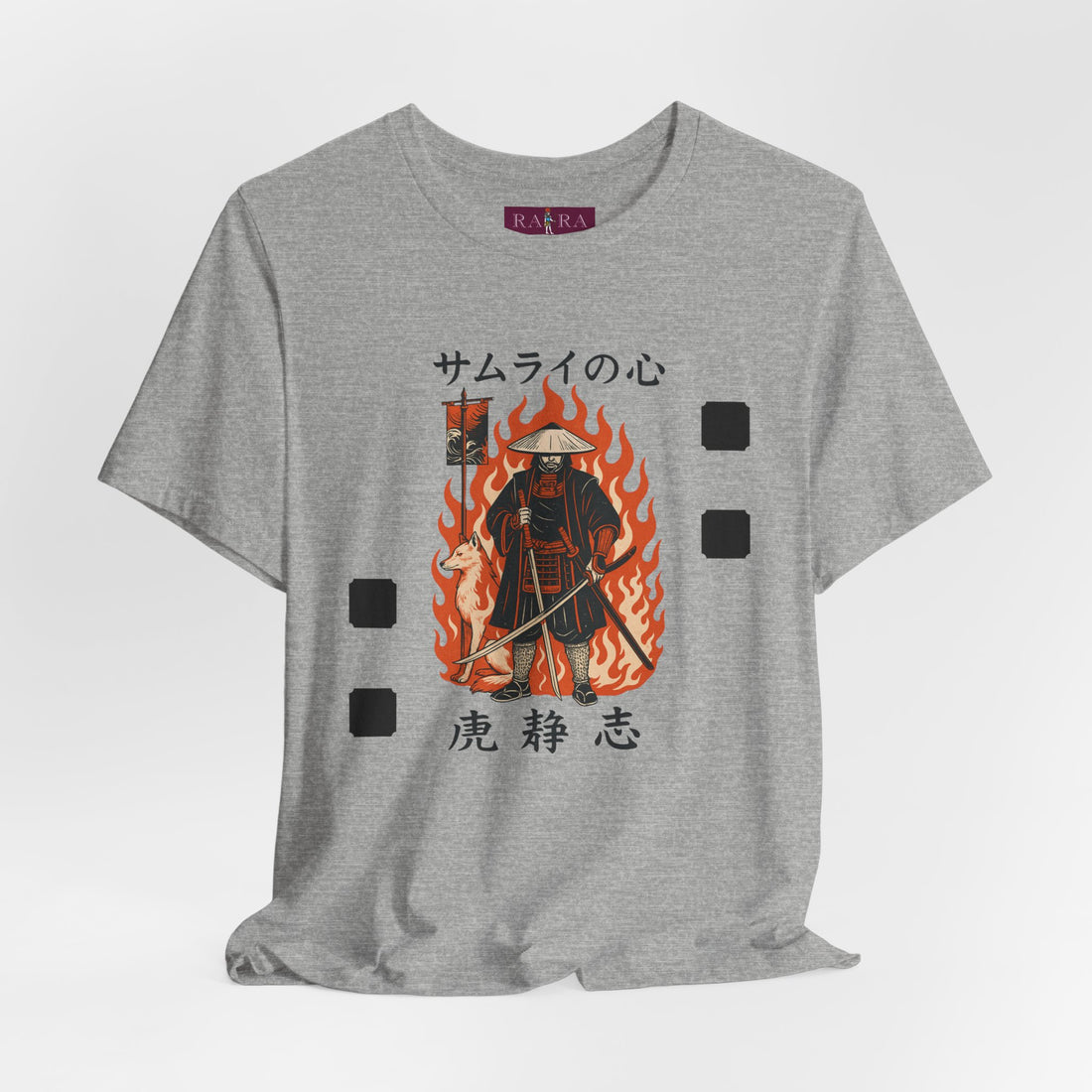 "Way of the Warrior” Samurai Tradition Cotton Tee For Men