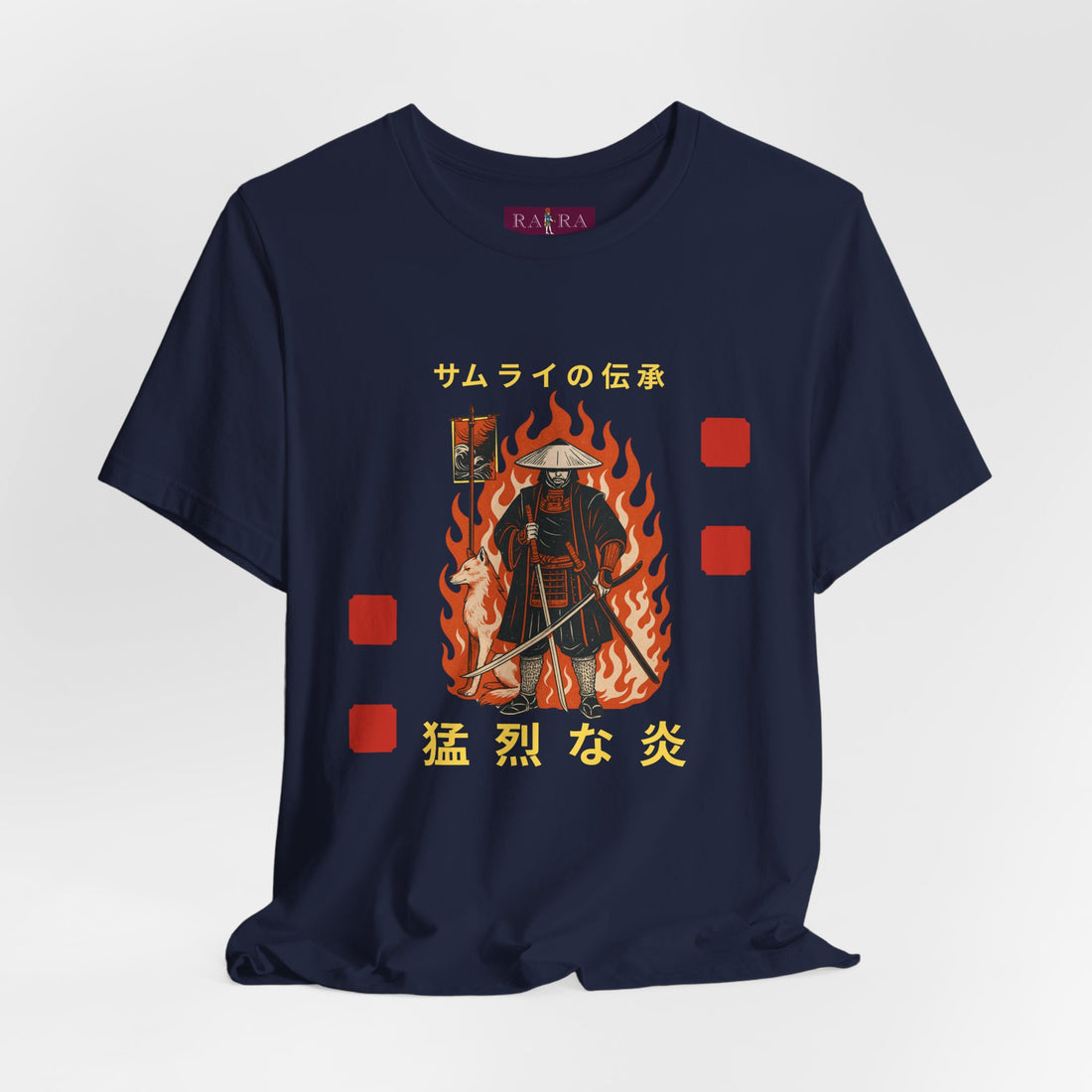 "Way of the Warrior” Samurai Tradition Cotton Tee For Men