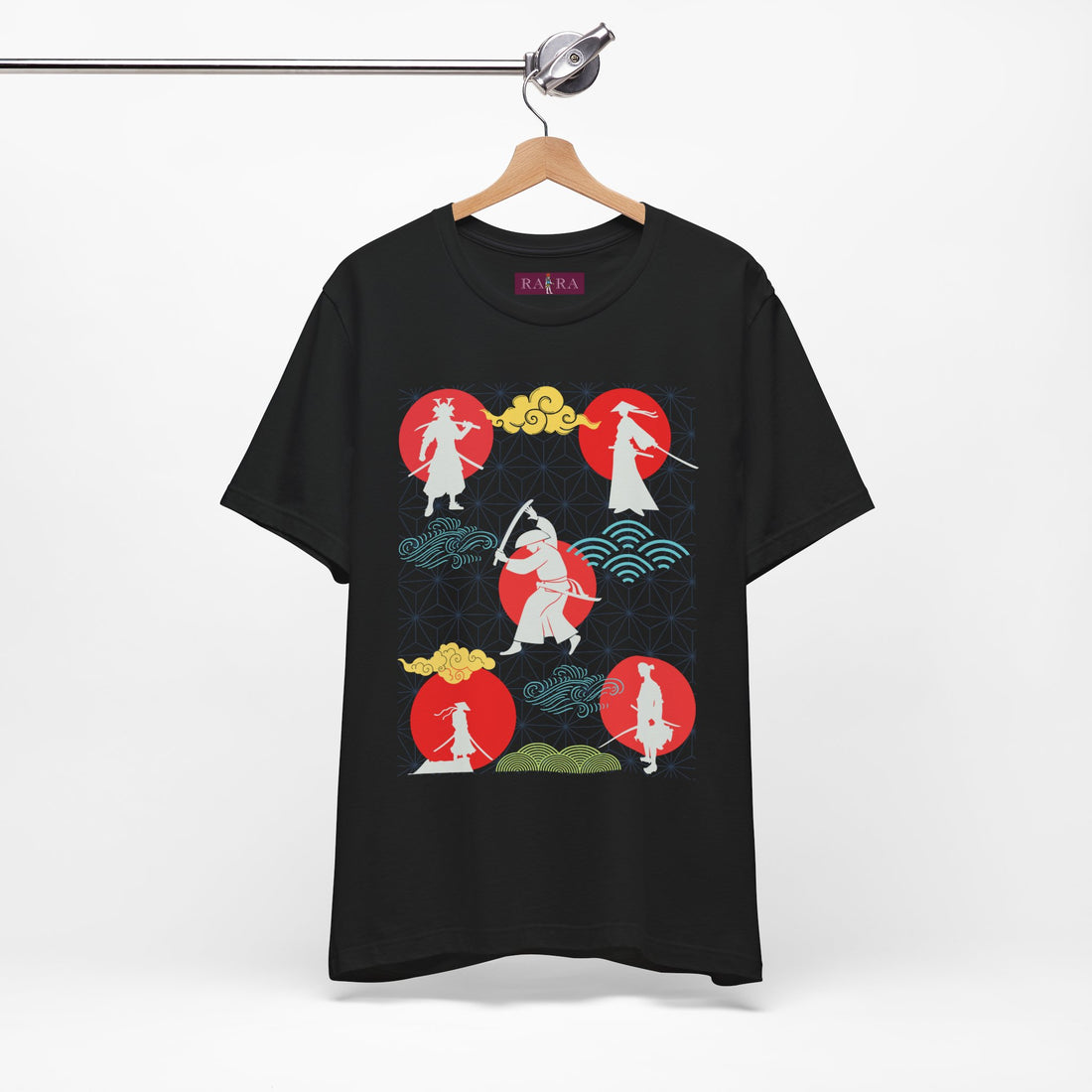 Shadow Samurai Imperial Warriors Graphic Unisex Cotton T-Shirt