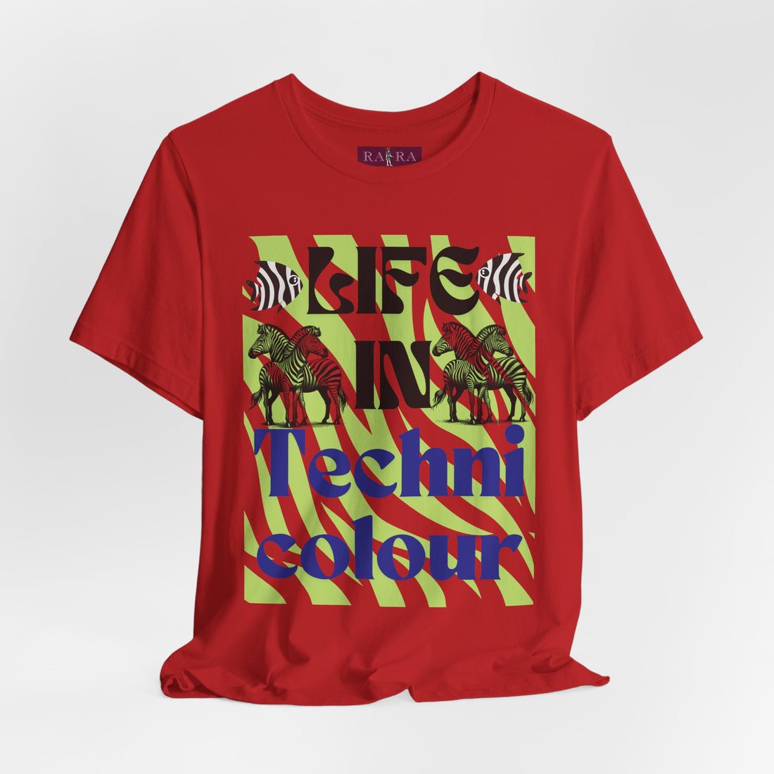 Life In Techni colour Unisex Cotton Tee