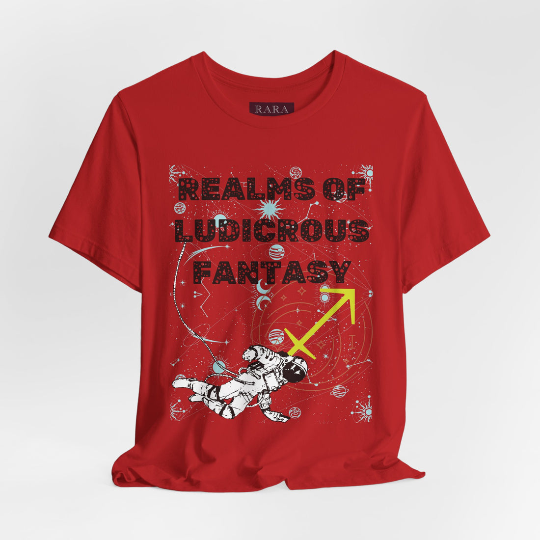 Outer space Fantasy Realm Unisex Graphic Cotton Tee
