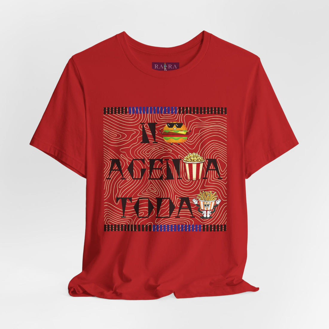 No Agenda Today Unisex Graphic Cotton Typography Tee