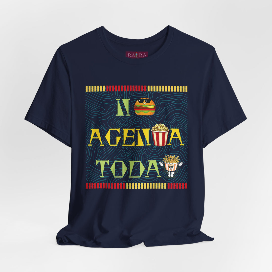 No Agenda Today Unisex Graphic Cotton Typography Tee