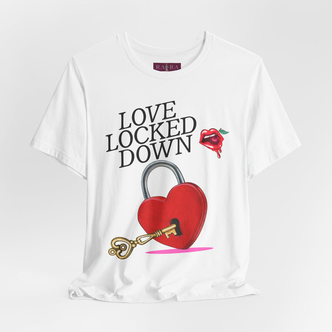 Love Locked Down Conversational Women's Cotton Tee