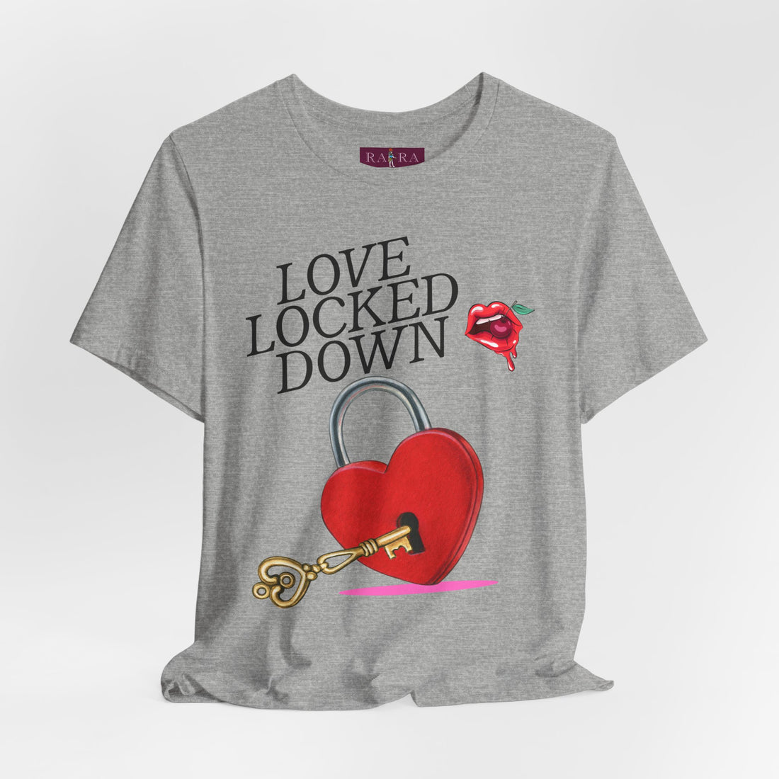 Love Locked Down Conversational Women's Cotton Tee
