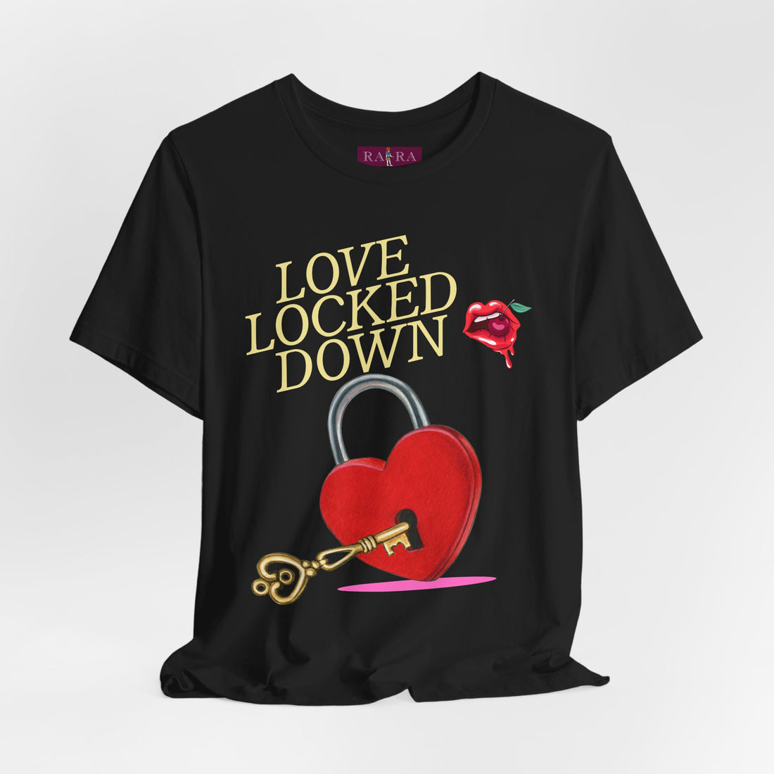 Love Locked Down Conversational Women's Cotton Tee