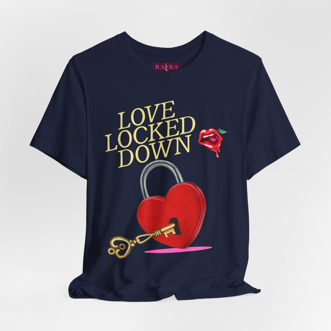 Love Locked Down Conversational Women's Cotton Tee