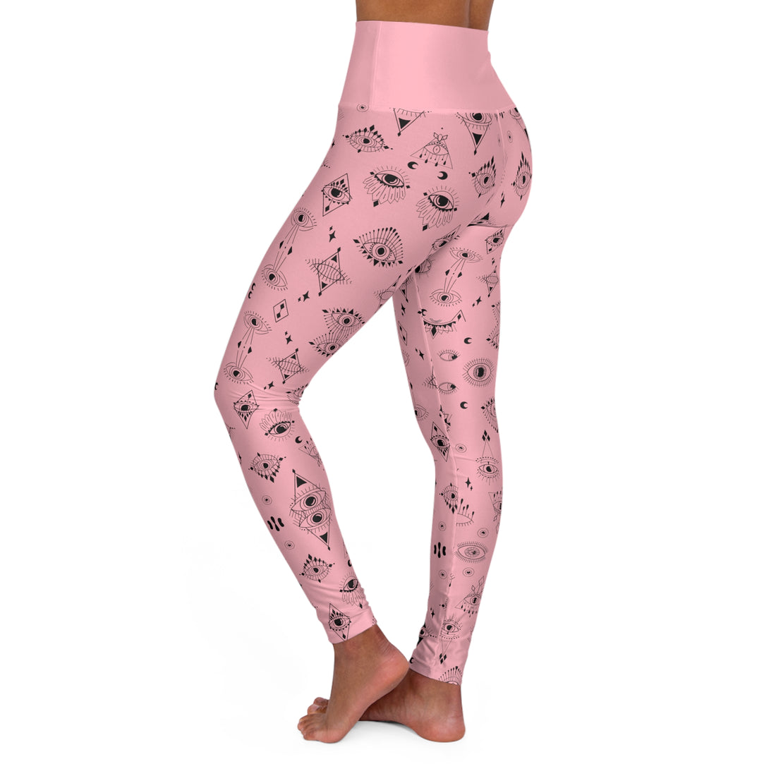 Edgy Evil Eye Yoga Leggings