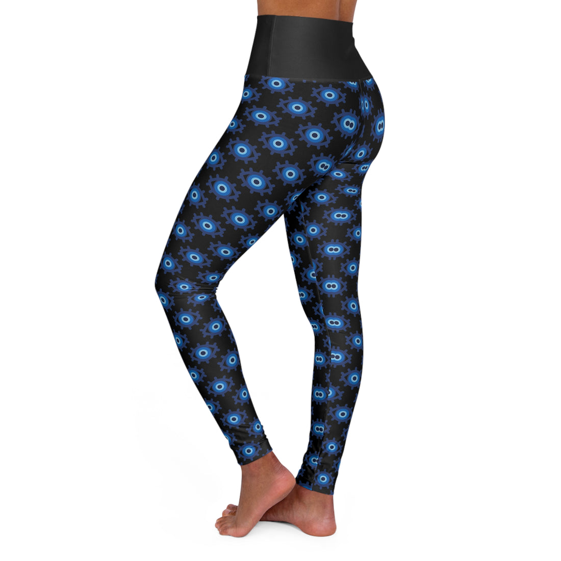 Black Evil Eye Sports Bra & Yoga Leggings Bundle