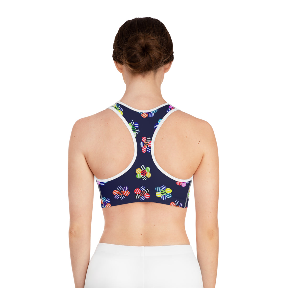 Ink Candy Floral Sports Bra & Yoga Leggings Bundle