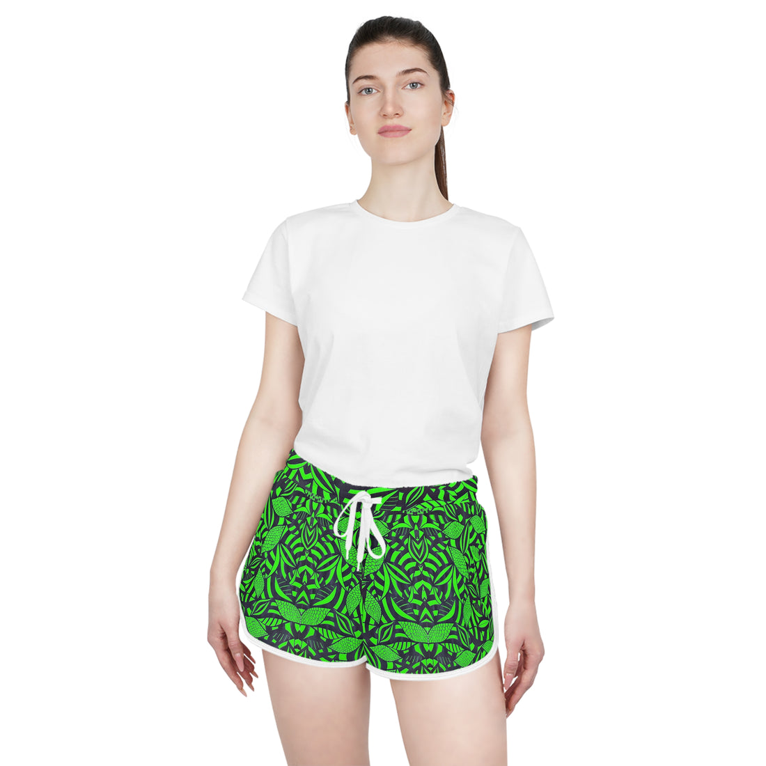 Tropical Minimalist Relaxed Shorts