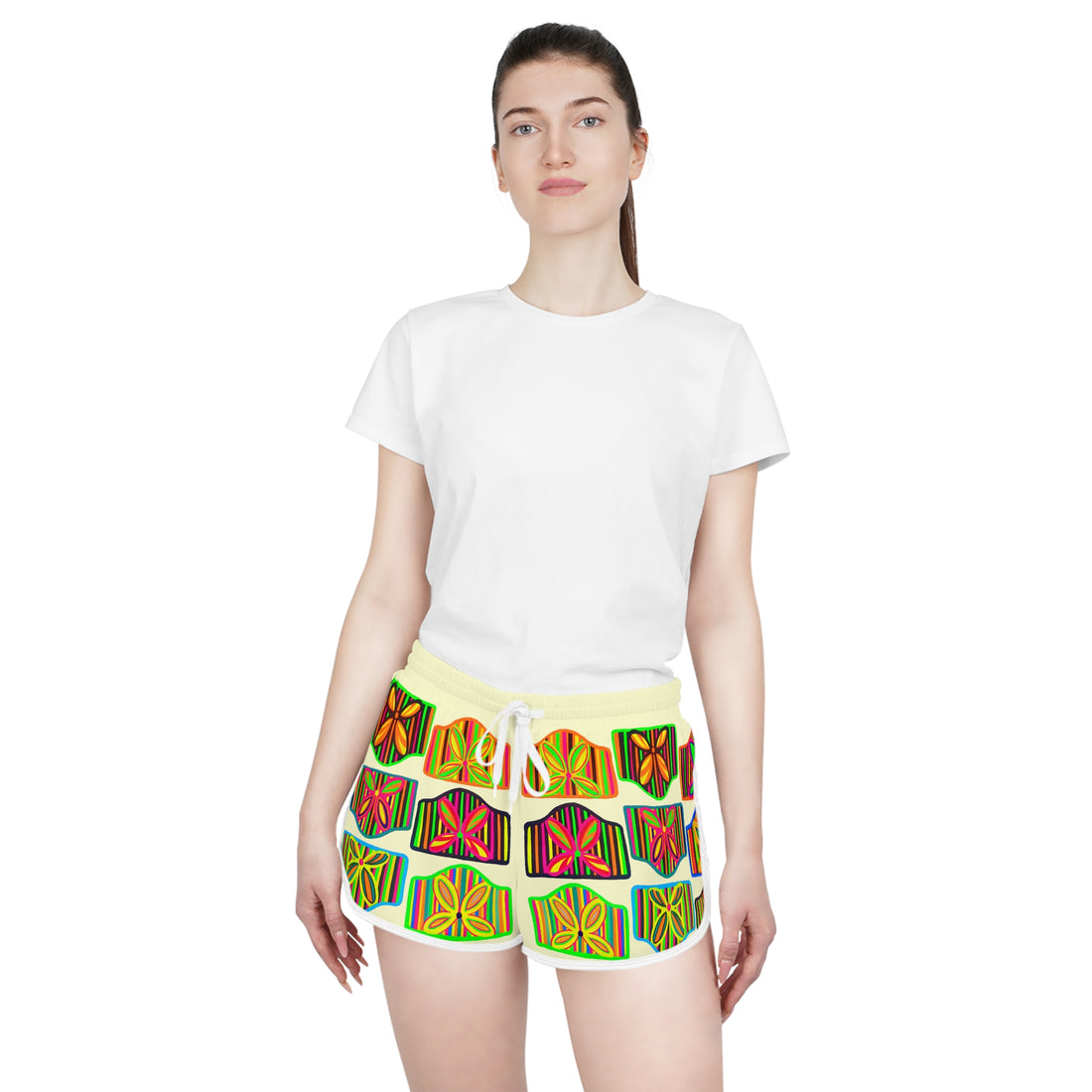 Deco Print Relaxed Shorts