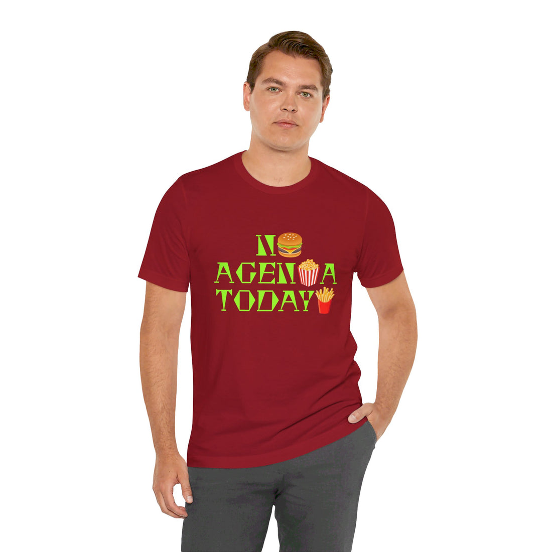 No Agenda Unisex Jersey Tee & Bottle Green Rasta B.B Shorts Combo Pack