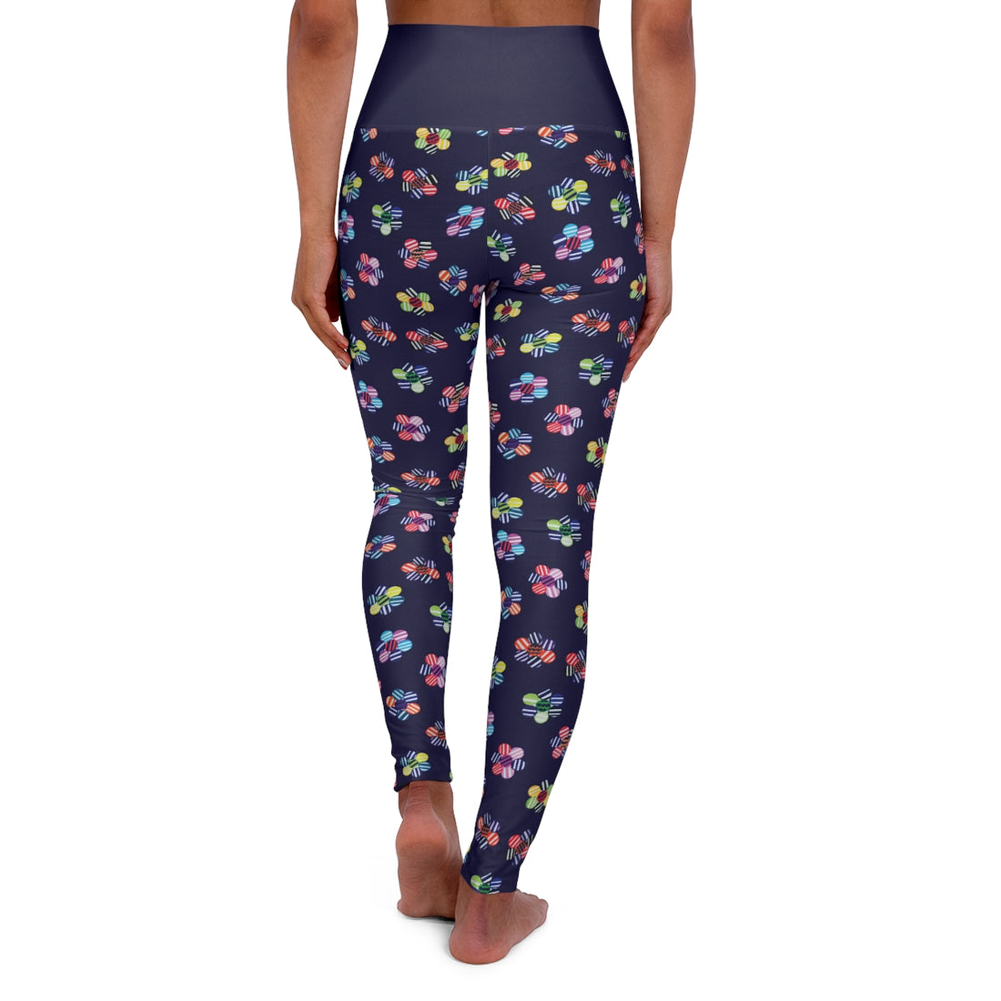 Ink Candy Floral Sports Bra & Yoga Leggings Bundle