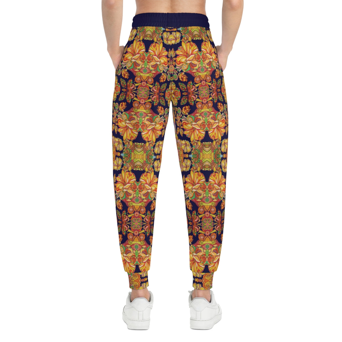 Ink AOP Artsy Floral Joggers