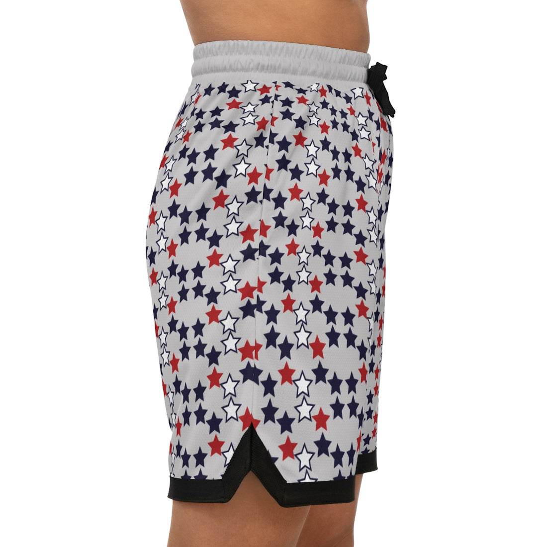 Slate Stardom Basketball Rib Shorts (AOP)