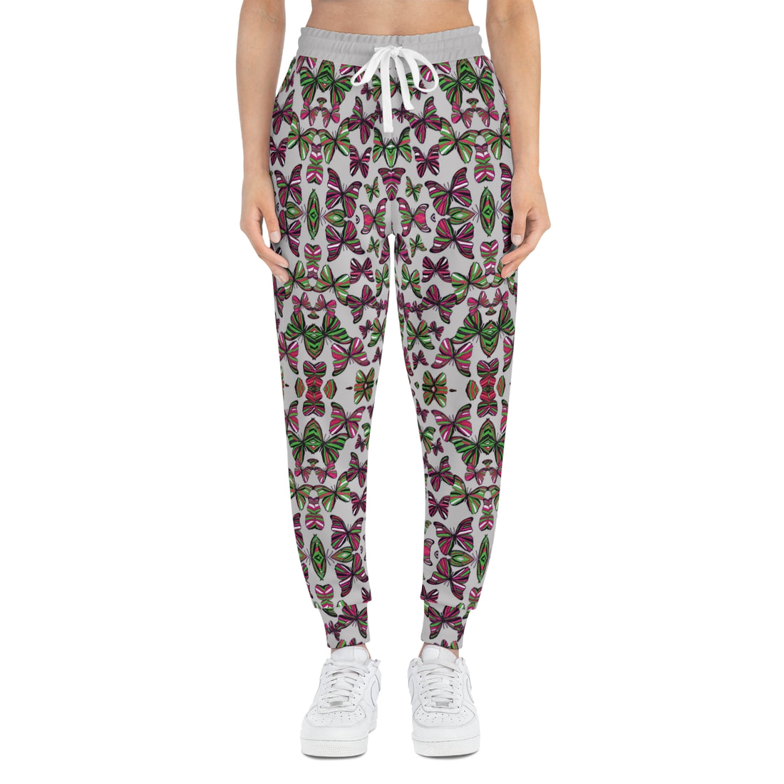 Slate Butterflies Kaleidoscope AOP Joggers