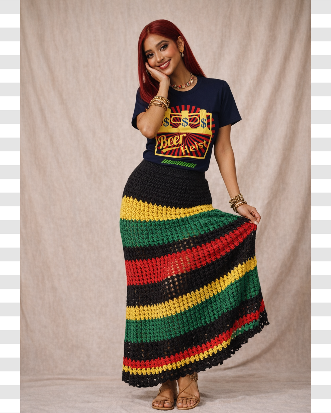 Beer Heist Unisex Print Pure Cotton Tee