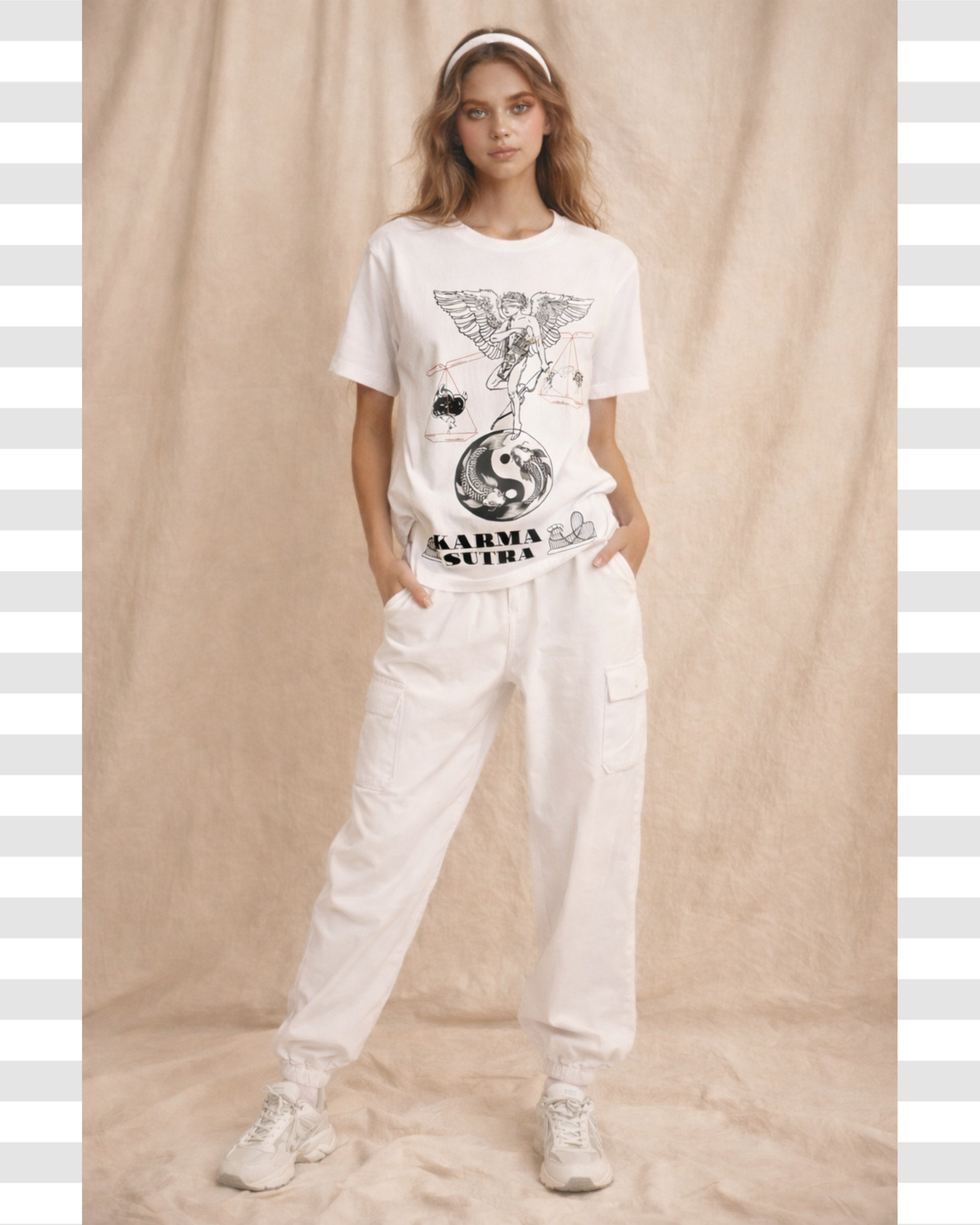 Karma Sutra Statement Graphic Unisex Cotton Tee