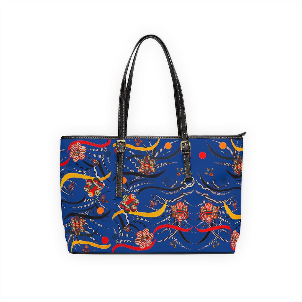 Blue Wilderness PU Leather Shoulder Bag