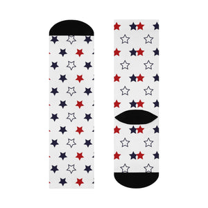 Starry White Socks
